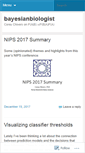 Mobile Screenshot of bayesianbiologist.com
